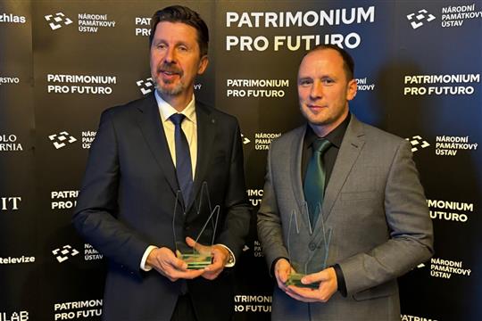 Třebíč získala prestižní národní ocenění Patrimonium pro futuro 2025
